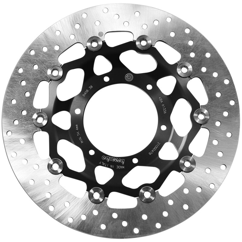 Honda CBR Brake Rotor (1) - Front - Brembo OE Powersports - Slotted - `14-`17